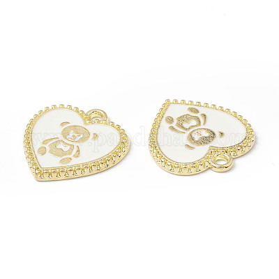 Подвески из эмали и сплава ENAM-G212-06G-03-1