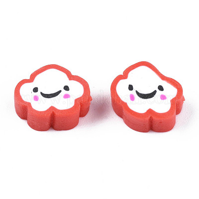 Бусины из полимерной глины  CLAY-N006-37A-01-1