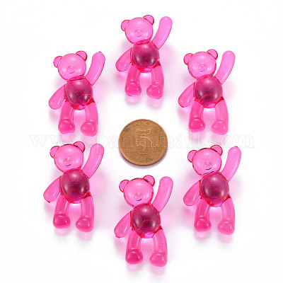 Прозрачные акриловые бусины&nbsp;MACR-S373-01B-906-1