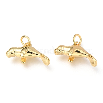 Латунные подвески&nbsp;KK-Z014-01G-1