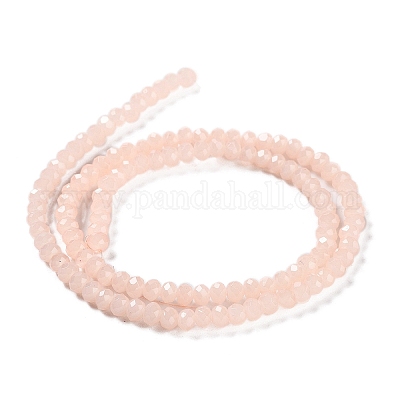 Запекание расписных стеклянных бусин с имитацией нефрита DGLA-A034-J4MM-A14-1