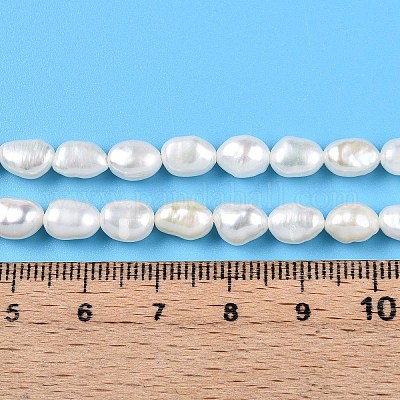 Нити из натурального культивированного пресноводного жемчуга PEAR-N014-05F-01-1