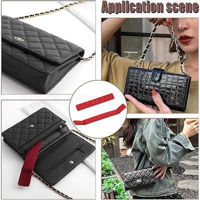 8 шт. 2 стиля прямоугольная основа для сумки из фетра&nbsp;DIY-WR0004-37A-1