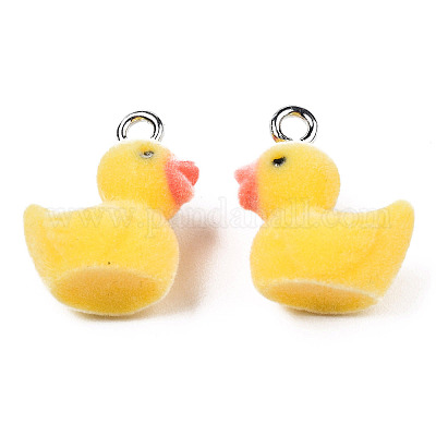 Кулоны из флокированной смолы X-RESI-N032-02A-1