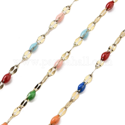 Ионное покрытие (ip) 304 нержавеющая сталь dapped цепи CHS-K018-18G-01-1