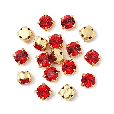 Preciosa® maxima crystal в пришивной чашке X-PRC-SS29-90070-G-1