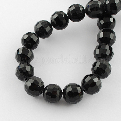 Прозрачные стеклянные бусины GLAA-R095-8mm-08-1