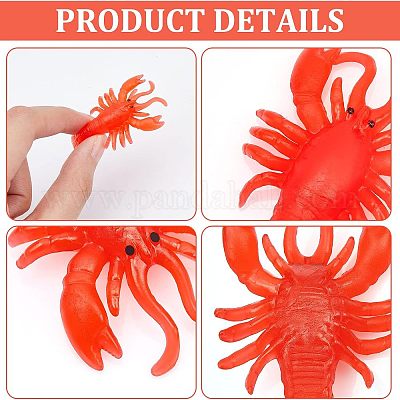 Lot De 300 Vers Et Appâts Créatures En Plastique Souple - Tailles 2 3/4