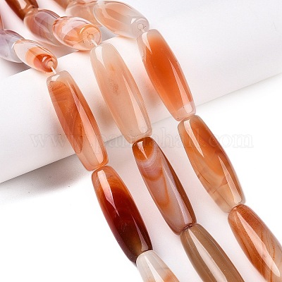 Природный агат бисер нитей G-T138-230I-1