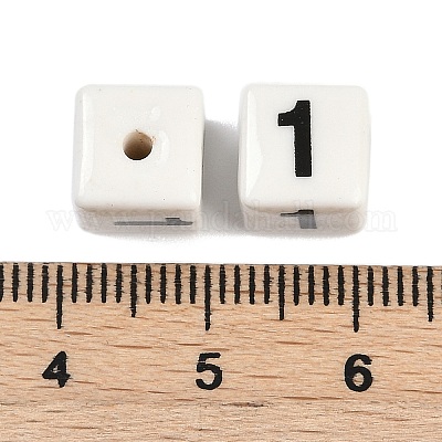 Фарфоровые бусины ручной работы PORC-R003-07-01-1