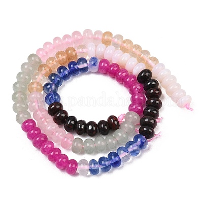 Бусины из стекла цвета арбуза&nbsp;G-Z135-C14-1