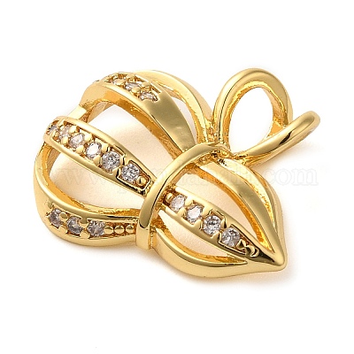 Кубические подвески из латуни с микропаве KK-M099-05G-1