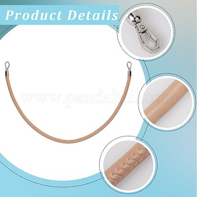 Круглые ручки для сумок из искусственной кожи pu FIND-WH20023-029P-04-1