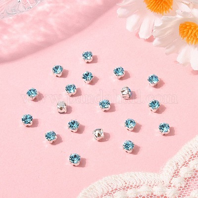 Preciosa® maxima crystal в пришивной чашке X-PRC-SS12-60010-S-1