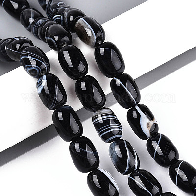 Природный агат бисер нитей G-N356-02A-01-1