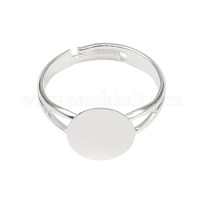 Componentes de anillo de latón&nbsp;KK-C3044-10mm-S-1