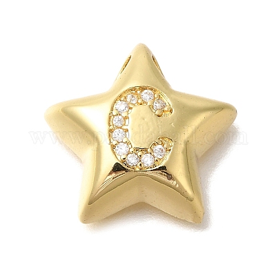 Стойки обшивки латунь микро проложить Циркон подвеску KK-I722-05G-C-1