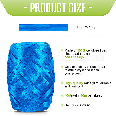 Наполнитель из рафии с гофрированными ломтями DIY-MB0003-04A-1