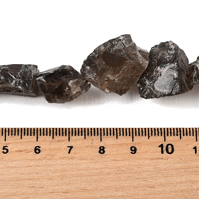 Природный дымчатый кварц нитей бисера&nbsp;G-S386-C08-1