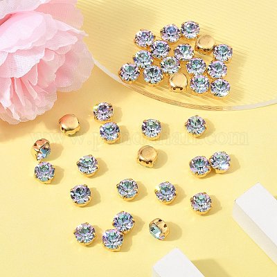 Preciosa® maxima crystal в пришивной чашке Y-PRC-SS34-00030-265-G-1