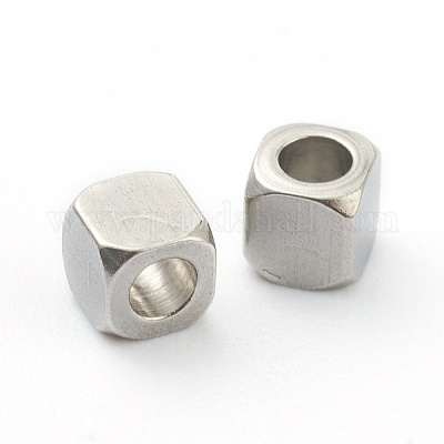 Бусины из нержавеющей стали марки 304 STAS-H160-02B-P-1