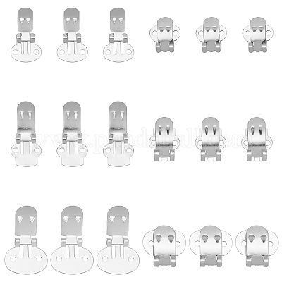 60 шт. 3 стильных железных больших плоских пустых зажима&nbsp;IFIN-PH0001-77-1