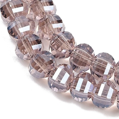 Гальванизируйте прозрачное стекло бисер нитей EGLA-B011-08A-PL01-1