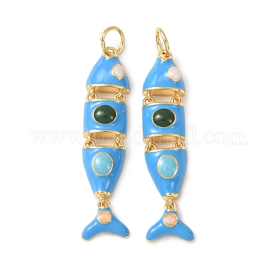 Латунь эмаль подвески KK-C143-44A-G01-1