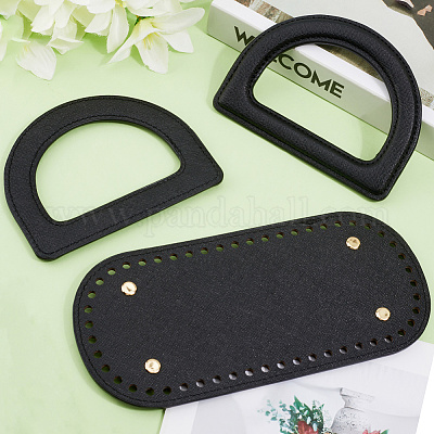 Вырезанное полое дно сумки из искусственной кожи 1 шт. FIND-CL0001-09C-1