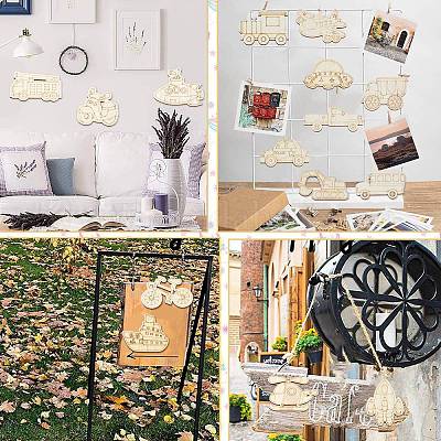 Незаконченные вырезы из дерева WOOD-CJC0001-12-1