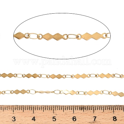 Цепи из нержавеющей стали 304 с ромбовидными звеньями CHS-H116-01H-G-1