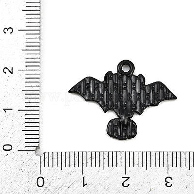 Подвески из сплава хэллоуина с эмалью ENAM-P259-01A-EB-1