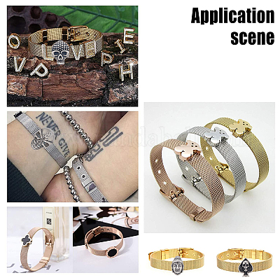 8 шт. 8 стиля скользящие подвески из нержавеющей стали 304 STAS-UN0021-02-1