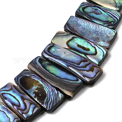 Природные пауа бусы нити BSHE-S305-01B-1