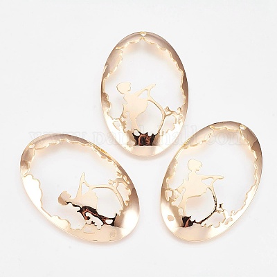 Латунные подвески&nbsp;LS-KK-K230-04G-NF-1