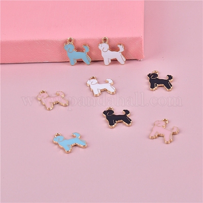 Подвески из эмали и сплава PW-WG946E4-05-1