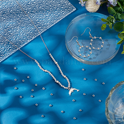 300 шт. латунные распорные бусины для покрытия стойки KK-PH0012-43B-S-1