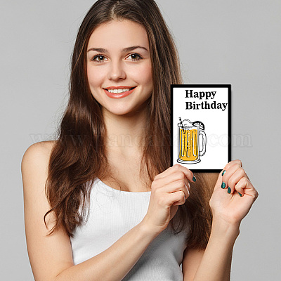 Пивная тема 1 набор трафаретов для резки из углеродистой стали DIY-GL0004-31-1