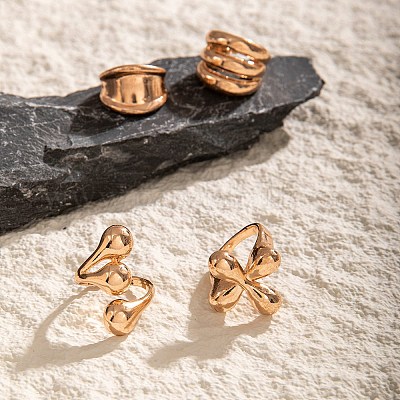 Набор из 4 шт. колец из сплава WG7802C-39-1