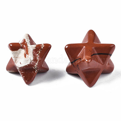 Натуральный красный бисер яшма G-T137-07-1