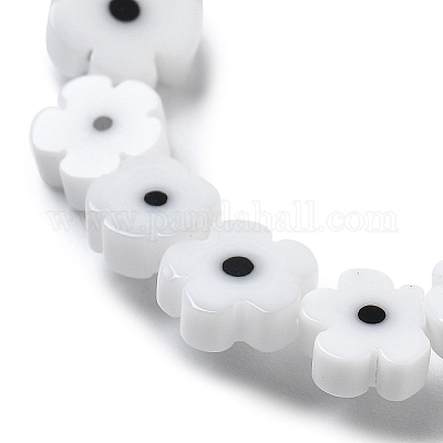 Ручной работы millefiori стеклянные бусины нитки LAMP-F035-09G-1