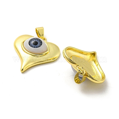 Настоящие кулоны из латуни KK-L209-003G-02-1