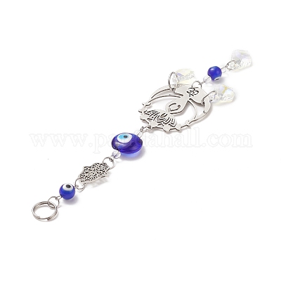 Сглаз лэмпворк окно висит ловцы солнца HJEW-JM00936-1