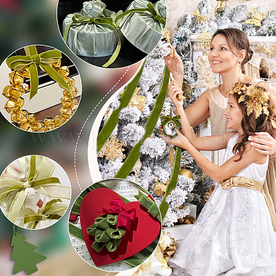 Бархатная лента&nbsp;OCOR-WH0078-322C-1