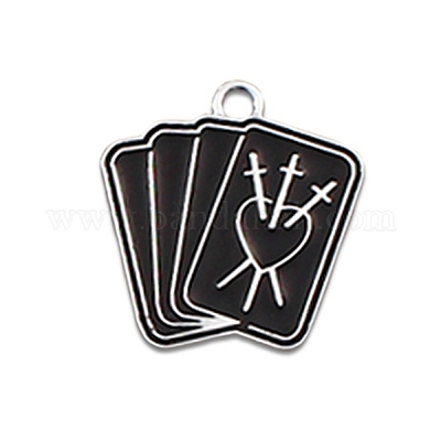 Подвески из эмали и сплава ENAM-CJC0017-02P-08-1