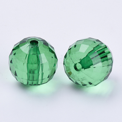 Прозрачные акриловые бусины&nbsp;X-TACR-Q254-20mm-V17-1