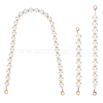 Ремешок для сумки с бусинами из искусственного жемчуга FIND-WR0002-15-1