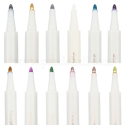 12 шт. металлические маркеры AJEW-WH0141-07-1