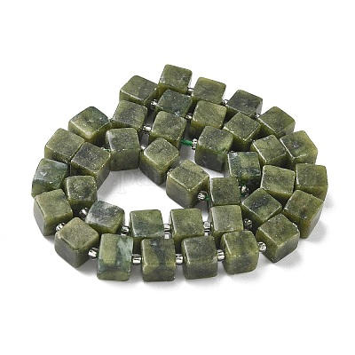 Нити бусин из натурального южного нефрита G-D338-A19-1