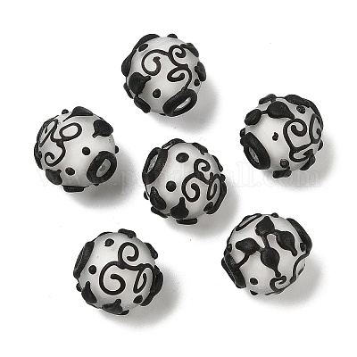 Бусины лэмпворк  LAMP-R001-01B-1